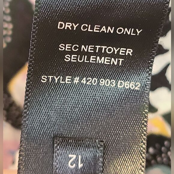 Rebecca Taylor Sleeveless Fleur Mix Dress, Boho Cottagecore Silk Blend | 12 - Picture 12 of 16